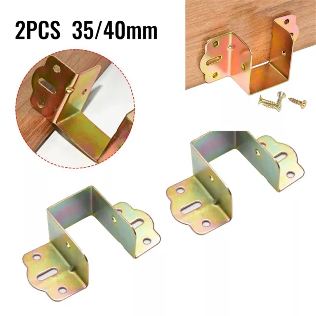 Multi Purpose Bed Rail Fixing Brackets 2pcs Pack Sturdy Support Accessories