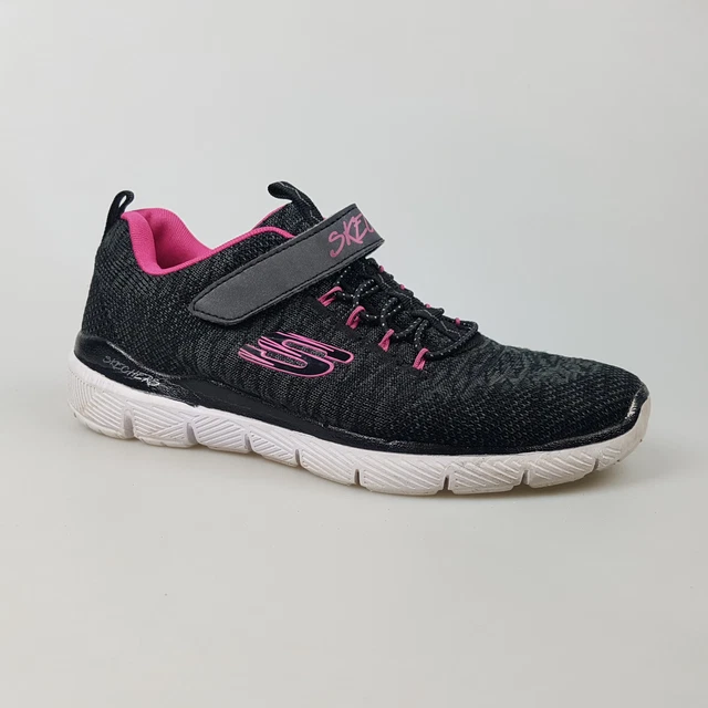 Girl's SKECHERS 'Skech Appeal 3.0' Sz 2.5 US Runners Black | 3+ Extra 10% Off