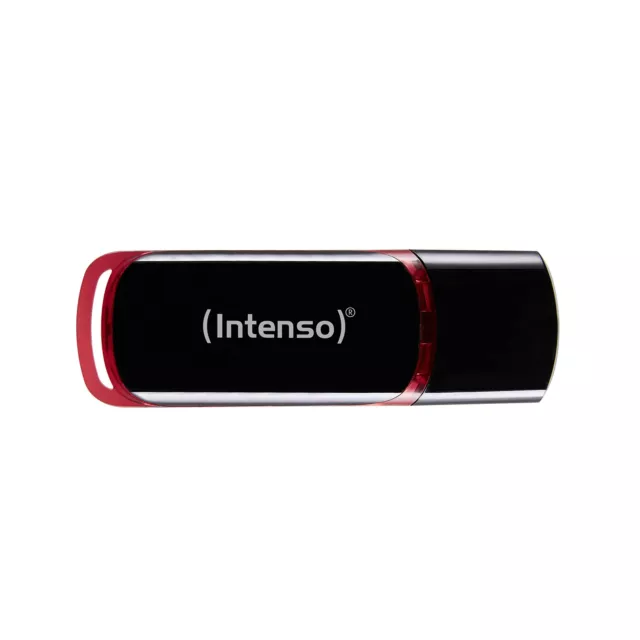Intenso Business Line - Flash Drive 32 GB - USB 2.0, Black/Red