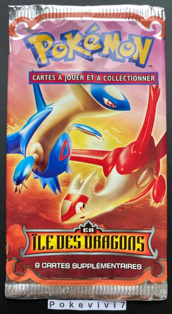 BOOSTER Bloc EX Pokemon EX ÎLE DES DRAGONS Vide / Empty / Open / NO CARDS !