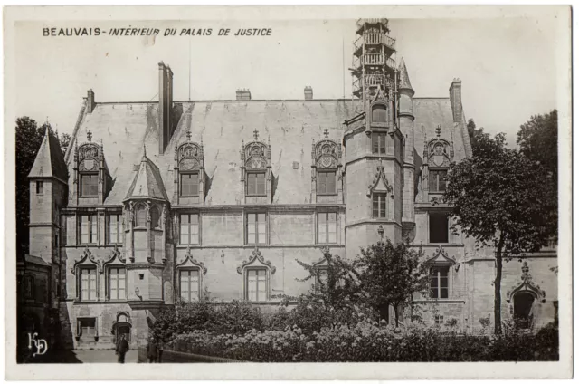 CPA 60 - BEAUVAIS (Oise) - Interior of the Palace of Justice - KD