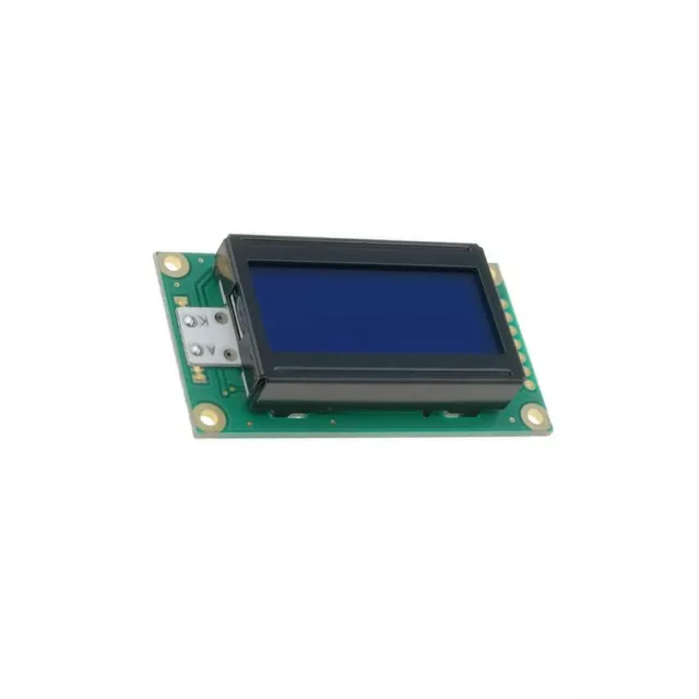 RC0802A-BIY-ESX Display: LCD alphanumerisch STN Negative 8x2 blau LED PIN: 14 RA