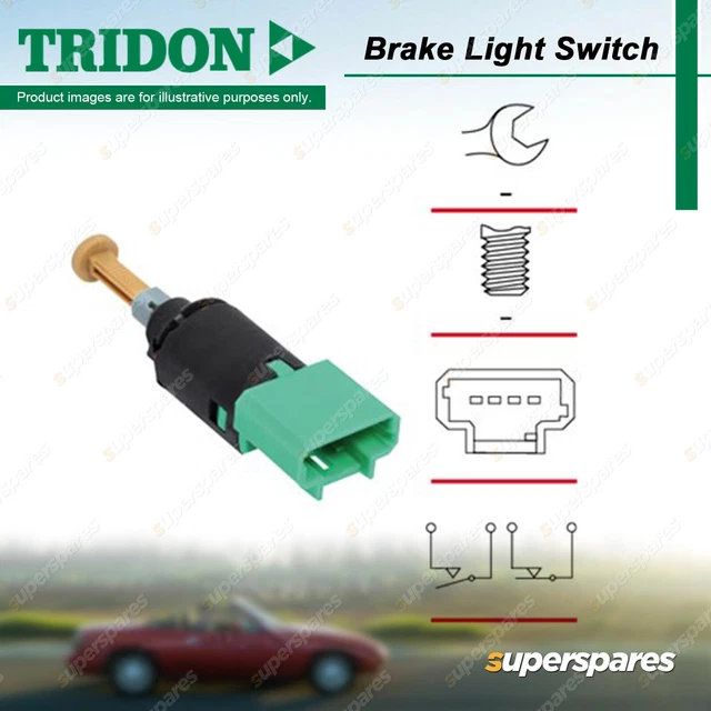 TRIDON BRAKE LIGHT Switch for Citroen Berlingo B9C C2 C3 C4 C5 Dispatch