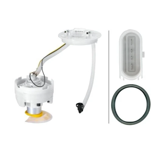 Alimentazione Elettrica Carburante Pompa Alimentazione Carburante - Elettrica Con Indicatore Livello E Regolatore Pressione HELLA 8TF 358 106-791