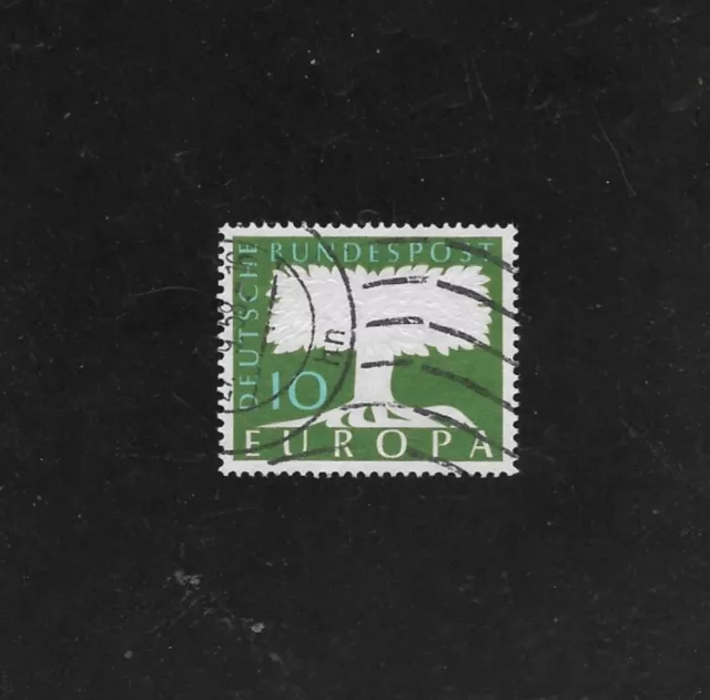 Briefmarke BRD / Bund 1958 Mich-Nr. 294 gestempelt - bitte beide Bilder ansehen