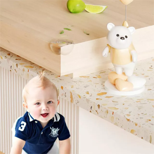 Panda Corner Edge Protector Kids Proof Transparent Bumpers 4pcs Table Corner BII