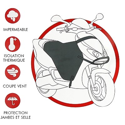 Thermal Scooter Leg Rain Cover protège-Jambe Chaud pour Les Voitures de Scooter électriques Holywonder Scooter Tablier Couvre Jambe Scooter Universel Housse Protection 
