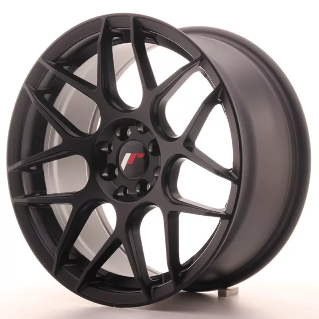 Un Llantas de Aleación Japan Racing JR18 17 "x 8" ET35 4x 100/114 Negro Mate