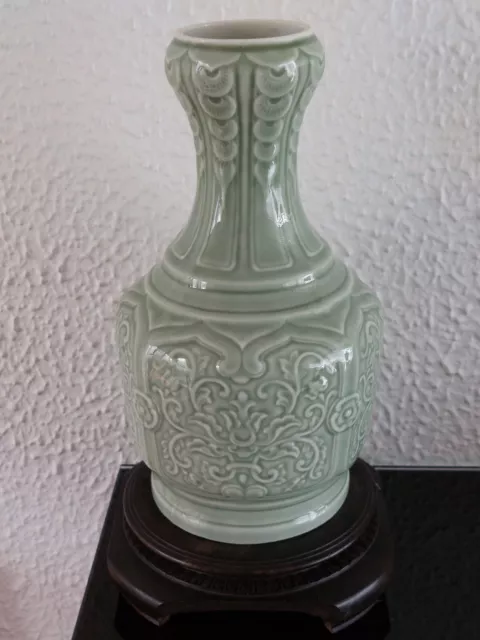 Chinesisch Vase Porcelaine de  Chine Celadon  chinese