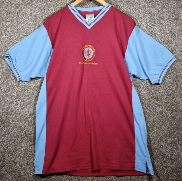 Bayern munich Aston Villa coupe d'Europe 1982 fanion avec certificat