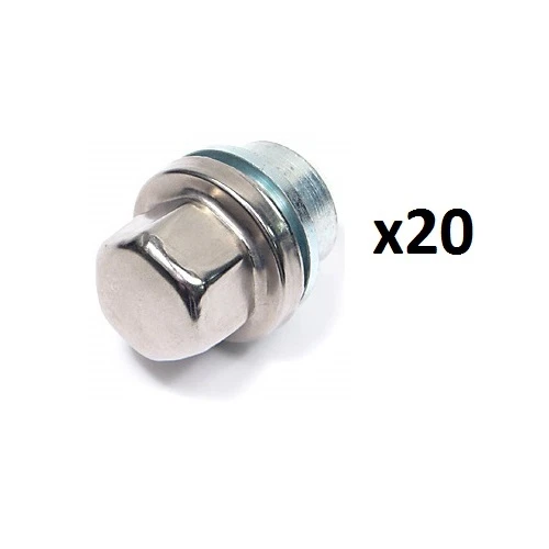 20 Pack Stainless Steel Capper Alloy Wheel Nuts For Land Rover Defender RRD500560 12x1.25