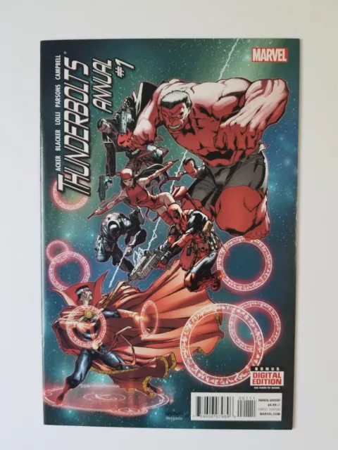 Thunderbolts Annual #1 (2013 Marvel Comics) 2nd Series ~ High Grade VF/NM