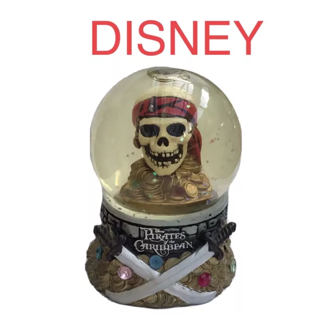 Disney Snow Globe Peter Pan's Pirate Ship Showdown Captain Hook You Can Fly