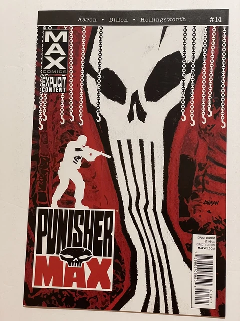 Punisher Max 14 (2010) JASON AARON  STEVE DILLON classic PUNISHER Marvel Comics