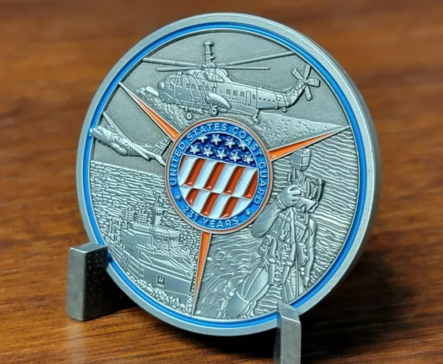 United States Coast Guard 2021 Birthday Challenge Coin