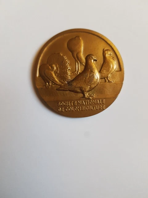 Médaille En Bronze Laiton Contaux Pour Coupe De Pétanque 1971-72 Médaille En Bronze Laiton Contaux Pour Coupe De Pétanque 1971-72
