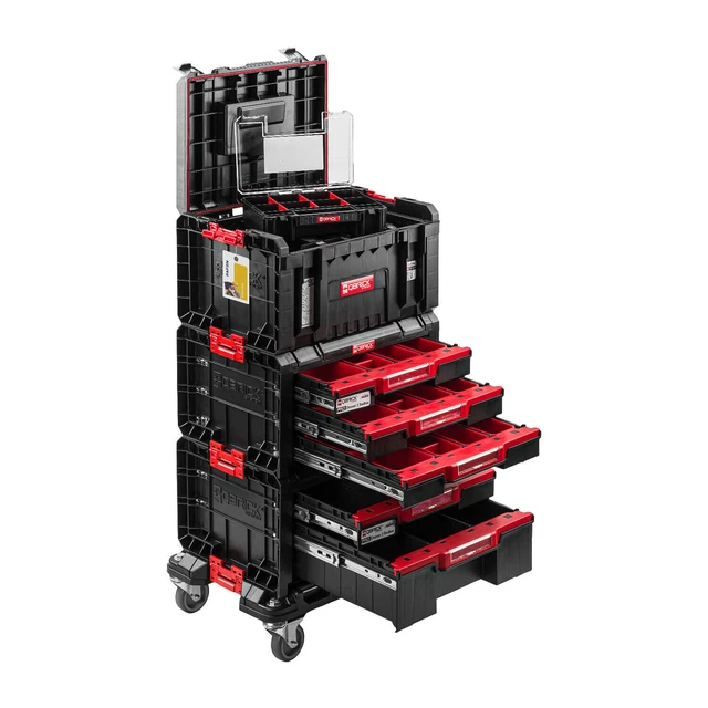 Carrello portautensili a 3 livelli con ruote, organizer mobile da