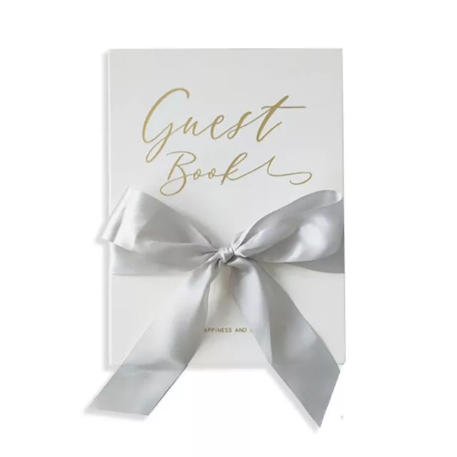 21.5*29 Cm Guest Book Leather Party Sign-in Book  Bridal Shower