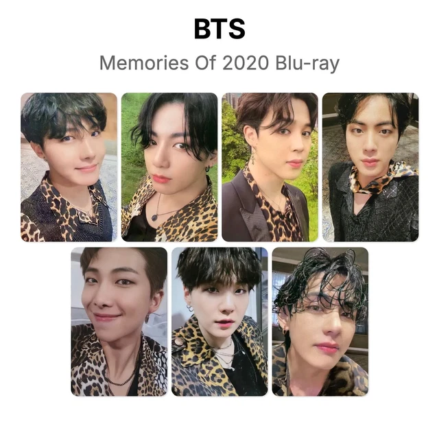 BTS MEMORIES OF 2020 Blu-ray Japan Official Shop Edición Limitada