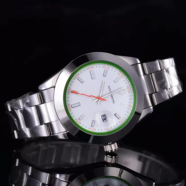 Luxury Brand Full Analog Display Date Men's Quartz Watch