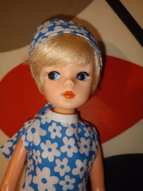 Vintage Sindy In Repro Dress