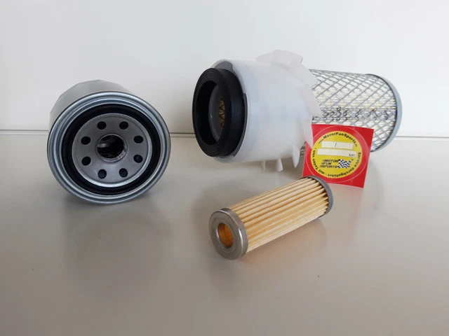 KIT FILTRE POUR Kubota R410 Carburant Huile Air W/Kubota Moteur EUR 114