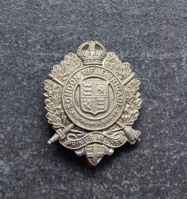 5th City Of London Battalion London Rifle Brigade Original Cap Badge