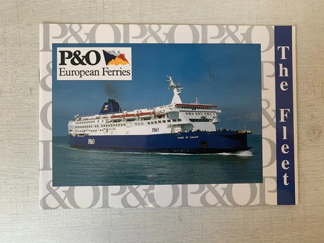 car-ferries-ferry-brochure-livre-p-o-european-ferries-eur-10-00