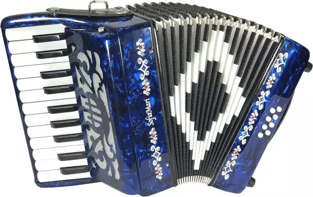 SM2208 Mini Traveler Accordion Package Including a Backpack Gig Bag and Shoulder