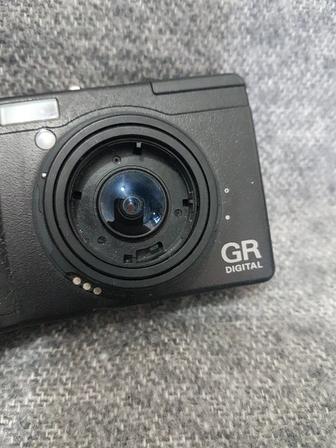Ricoh Gr  Digital Camera - Black - SPARE OR REPAIR 2