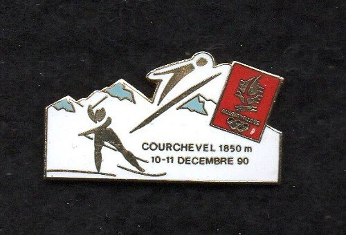 Pin’s Albertville 92 – Gaspard Bleu – JO Hiver – Sponsor Cojo – Vintage – #3/4