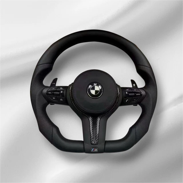 Volant Cuir BMW Série 5 E34 - Cuir/Alcantara - Neuf - Tuning Autofun-Extreme