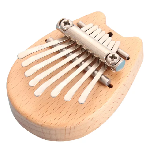 8 Key Wooden Pocket Kalimba Mini Kalimba Mini Thumb Piano Gifts for Music Lovers