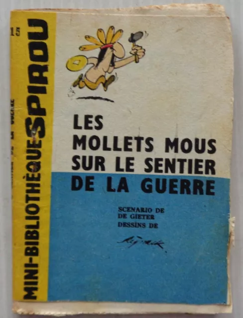 Mini Story No 115 The Calf Soft On The Trail de La Guerre Spirou No 1259 1962