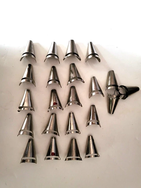 Herramientas de trenzado vintage para alfombra maestra trenza cada una es de 1-1/2"" x 1"" - ver precio