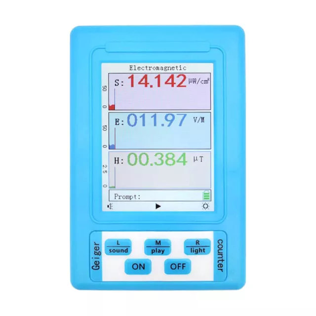 BR-9A Elektromagnetische Strahlung Detektor EMF Meter Hohe Genauigkeit