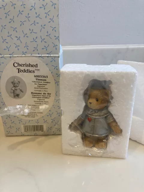 Cherished Teddies Tinman/ Wizard Of Oz ~ Avon Enesco NEW Free Ship