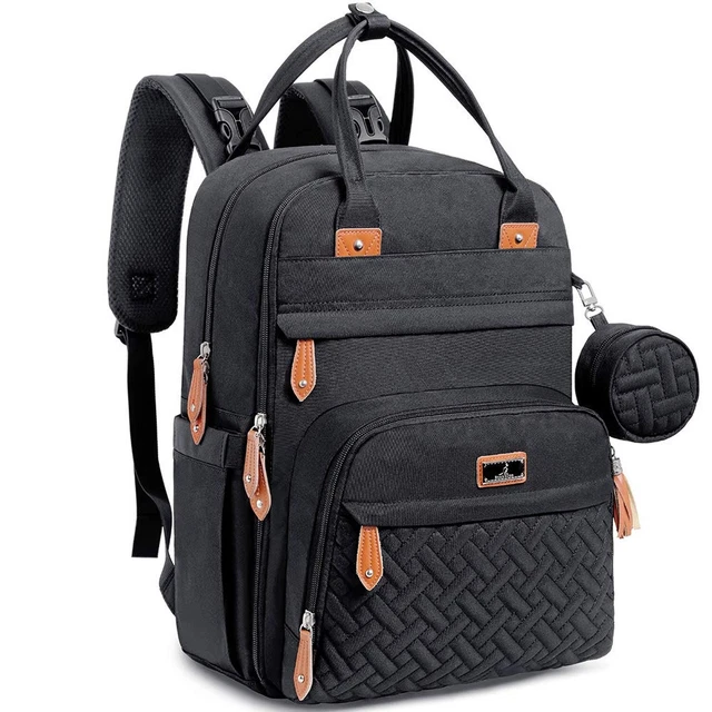 BabbleRoo Diaper Bag Backpack, Nappy Changing Bags Multifunction Waterproof T...