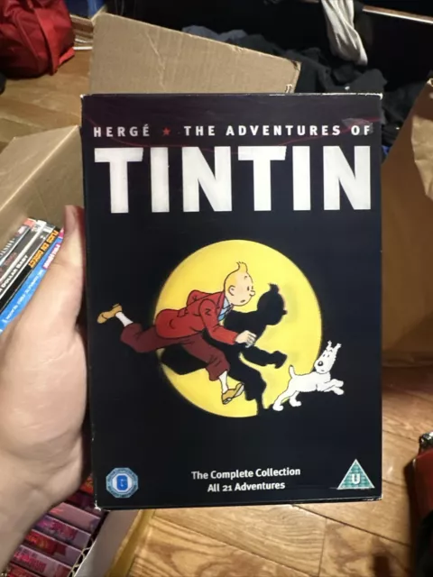 Tintin Thé Complete Collection. All 21 Adventures (Region 2)