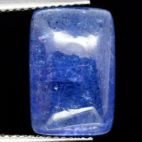 SHOLA Echt 9,60 Ct Natürlicher Violett Blau Tansanit aus Tansania, Tanzanite