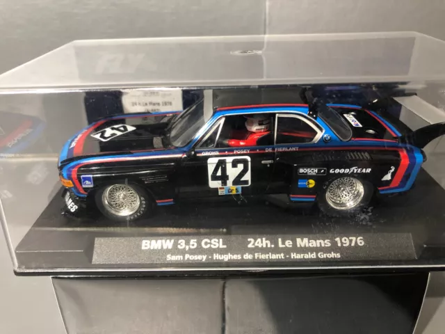 FLY 88095 BMW 3,5 CSL E9  24h. Le Mans 1976 A-683  Top Zustand aus Sammlung