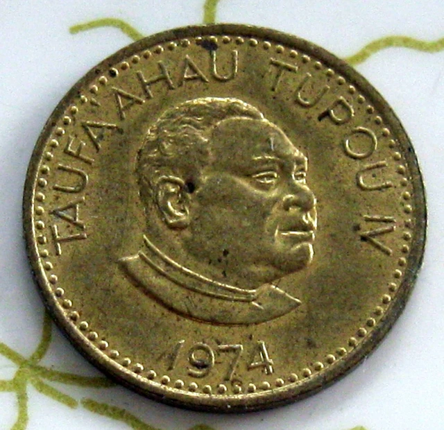 Coin Tonga 1C 1974 Unc 156