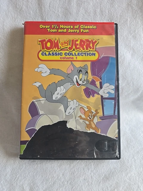 TOM AND JERRY Classic Collection : Vol 1 (DVD, 2000) 2000s Y2K Family ...