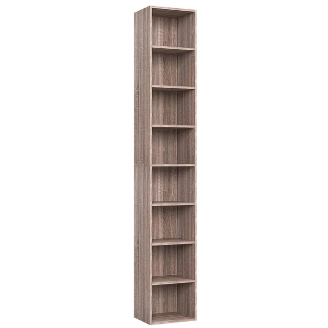 MATKAM TEO Scaffale Sospeso Effetto Moderno, L113,6 X H50x P25 Cm - 2