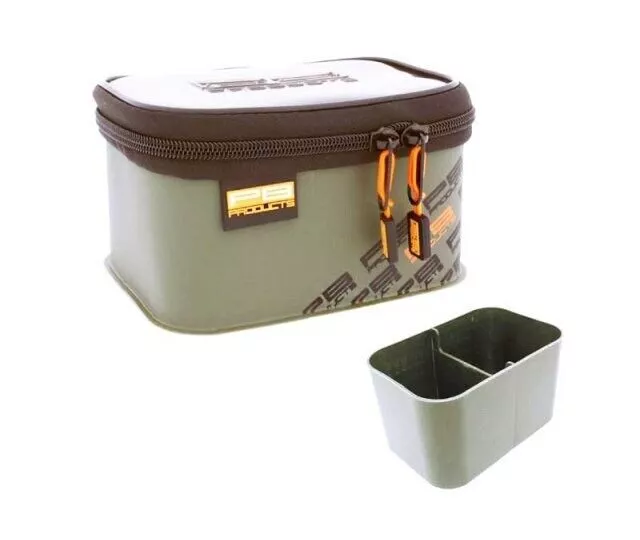 PB Products End Tackle EVA Box 2 compartimentos M Almacenamiento para pesca...