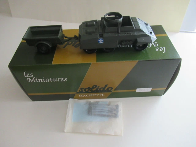 Le combat car Ford M8 miniature par Solido au 1/50e