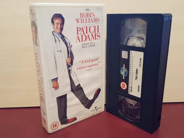 PATCH ADAMS - Robin Williams - PAL VHS Video Tape (T60) £2.99 - PicClick UK