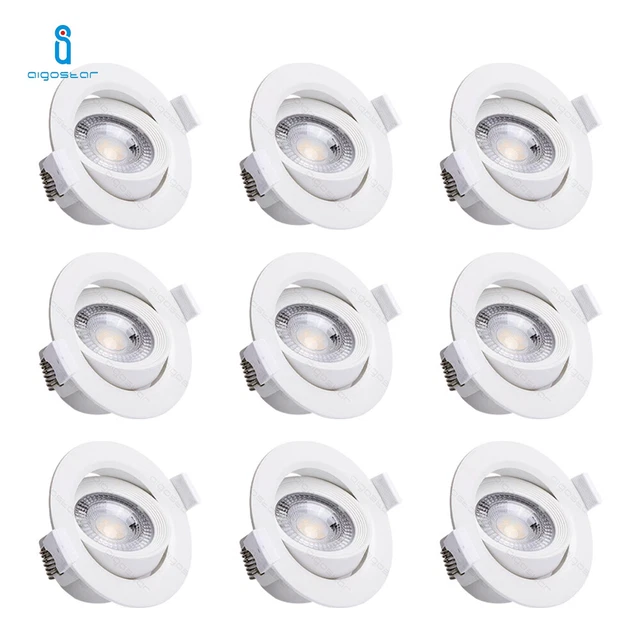 LED ATOMANT Confezione da 5 Pannello LED Downlight da Incasso Rotondo
