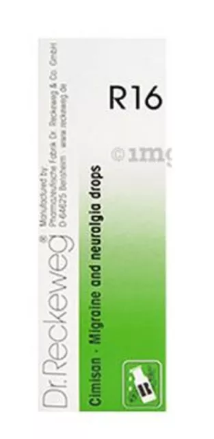 @ Dr.Reckeweg R16 Migraine Et Névralgie Goutte Homoepathic 22ml