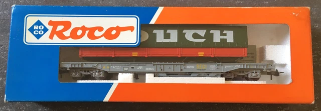 Wagon Train Roco Ho 1/87 - Référence 4596 - Ancien Attelage - Comme Neuf